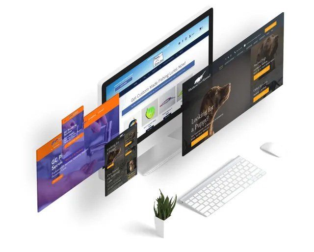 website design for multiple sizes