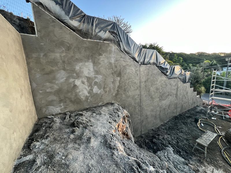 Earth retention and shoring walls
