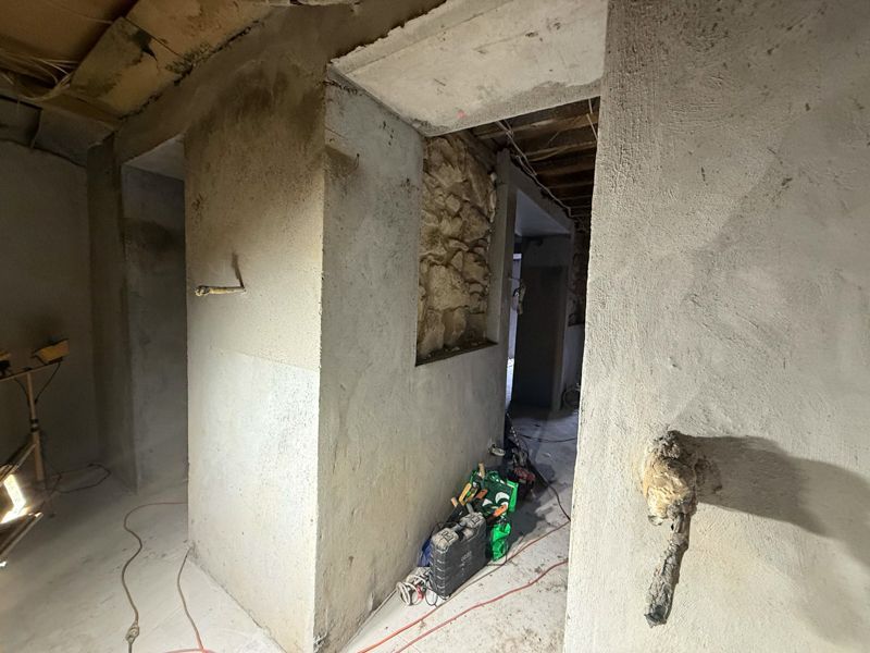 Under-house drilling