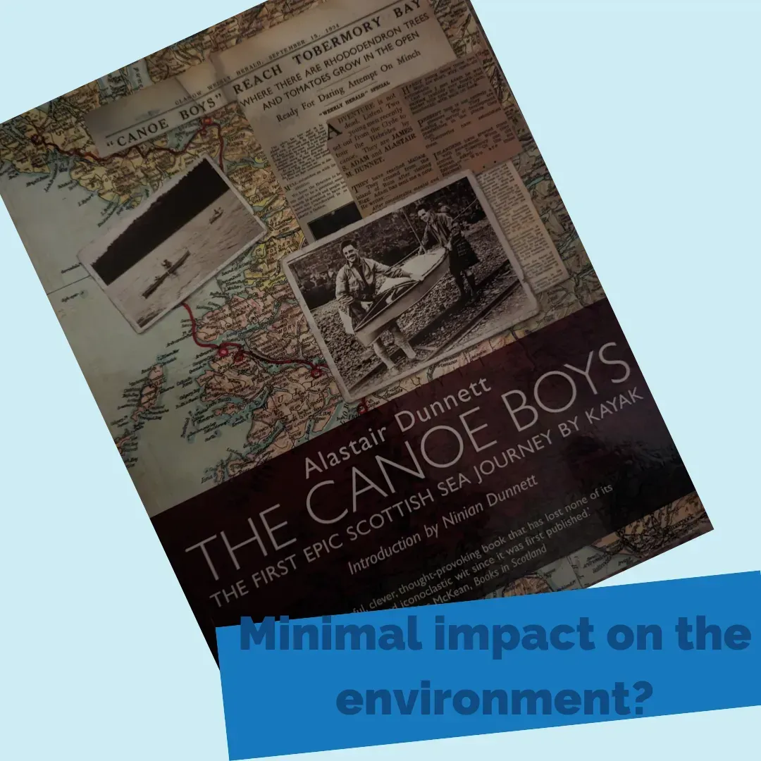 A book called the canoe boys by alasstair dunnett