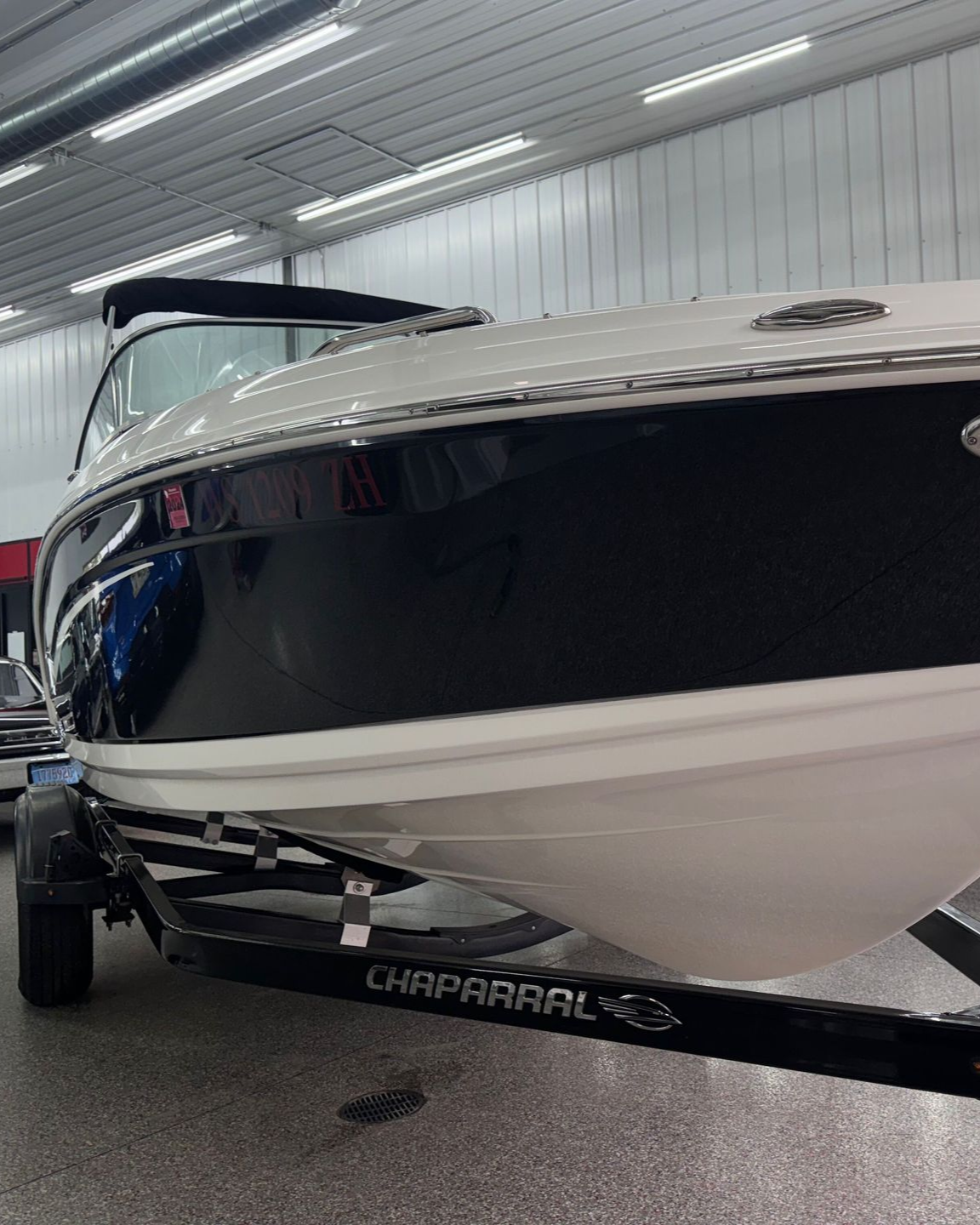 A close up of the rear end of a car