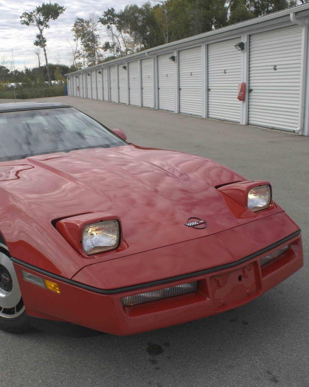 A close up of the rear end of a car