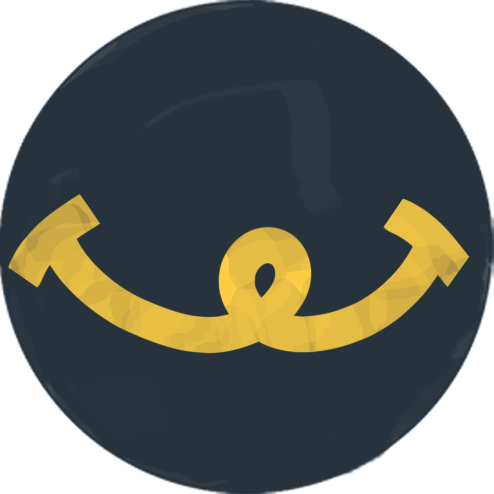 A yellow smile to represent a cleft palate