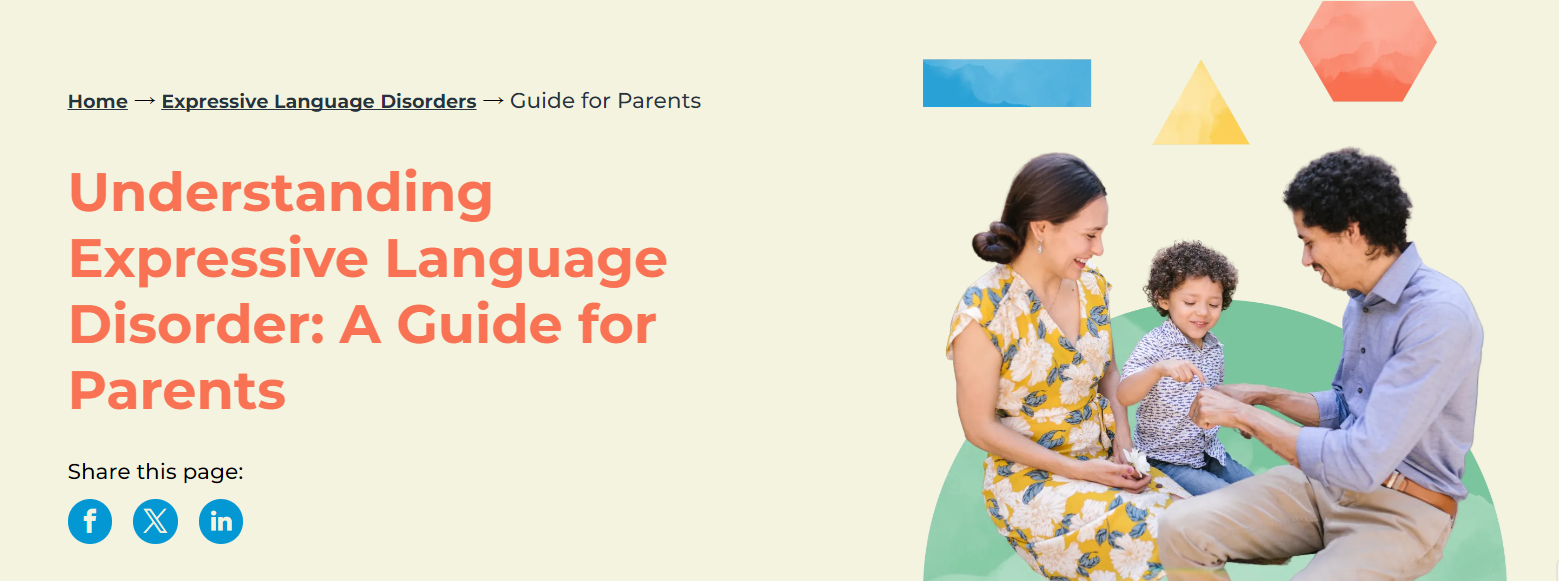 Understanding Expressive Language Disorder: A Guide for Parents