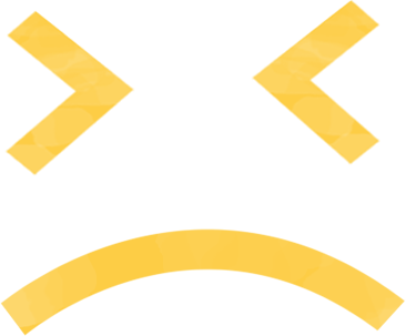 illustration of lines forming a frustrated facial expression