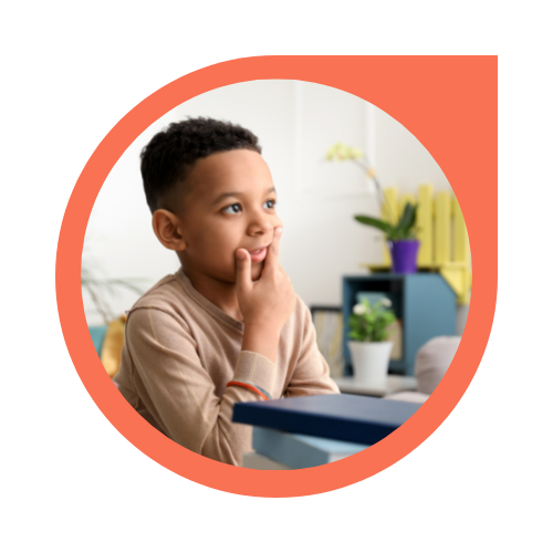boy having difficulty speaking