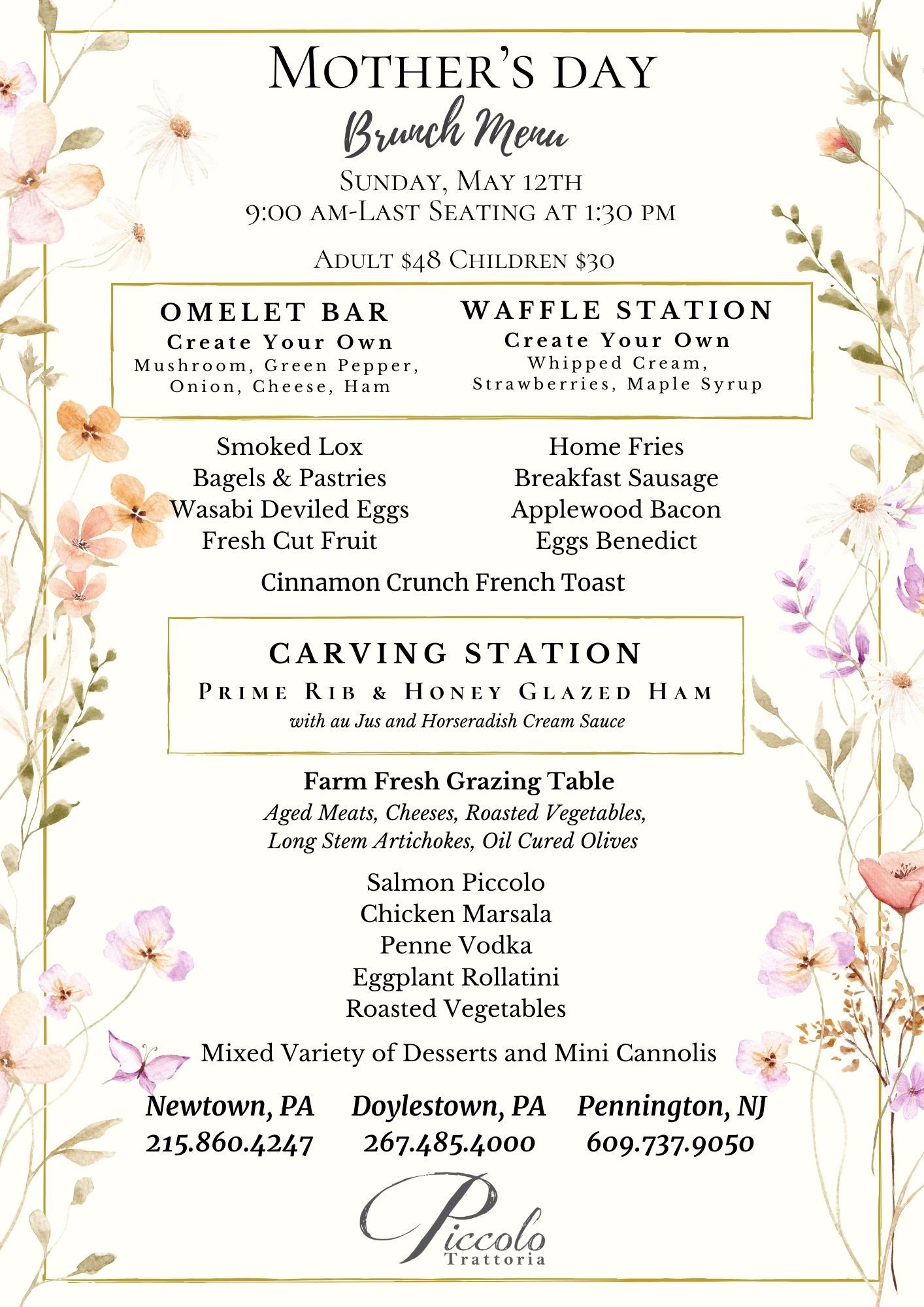 Best Italian Catering in Bucks County, PA Newtown, PA and Pennington