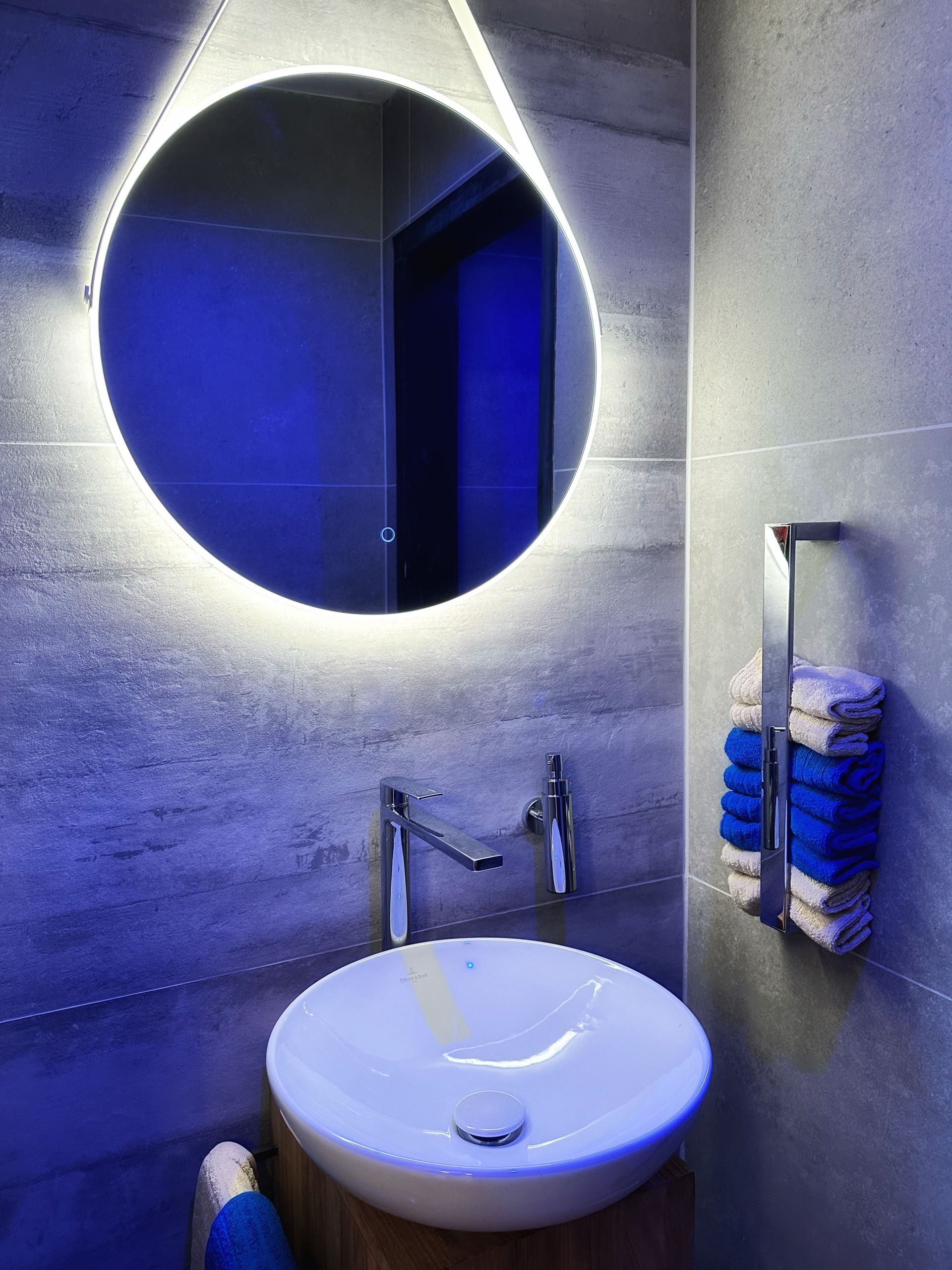 Lavabo et détails de The Nap® Room à Waterl’O
