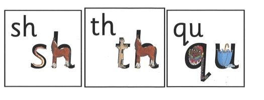 Three alphabet tiles: 