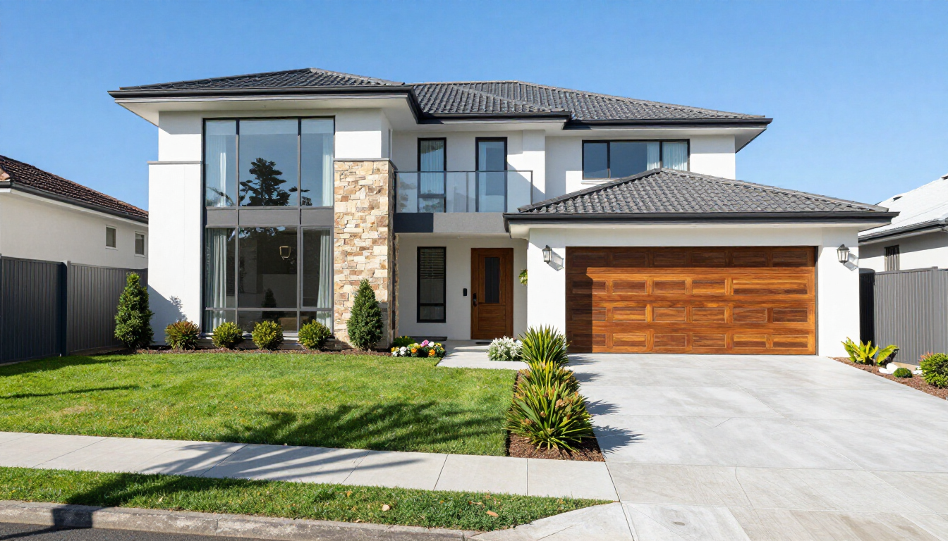 Modern Adelaide home exterior representing high rental return potential.