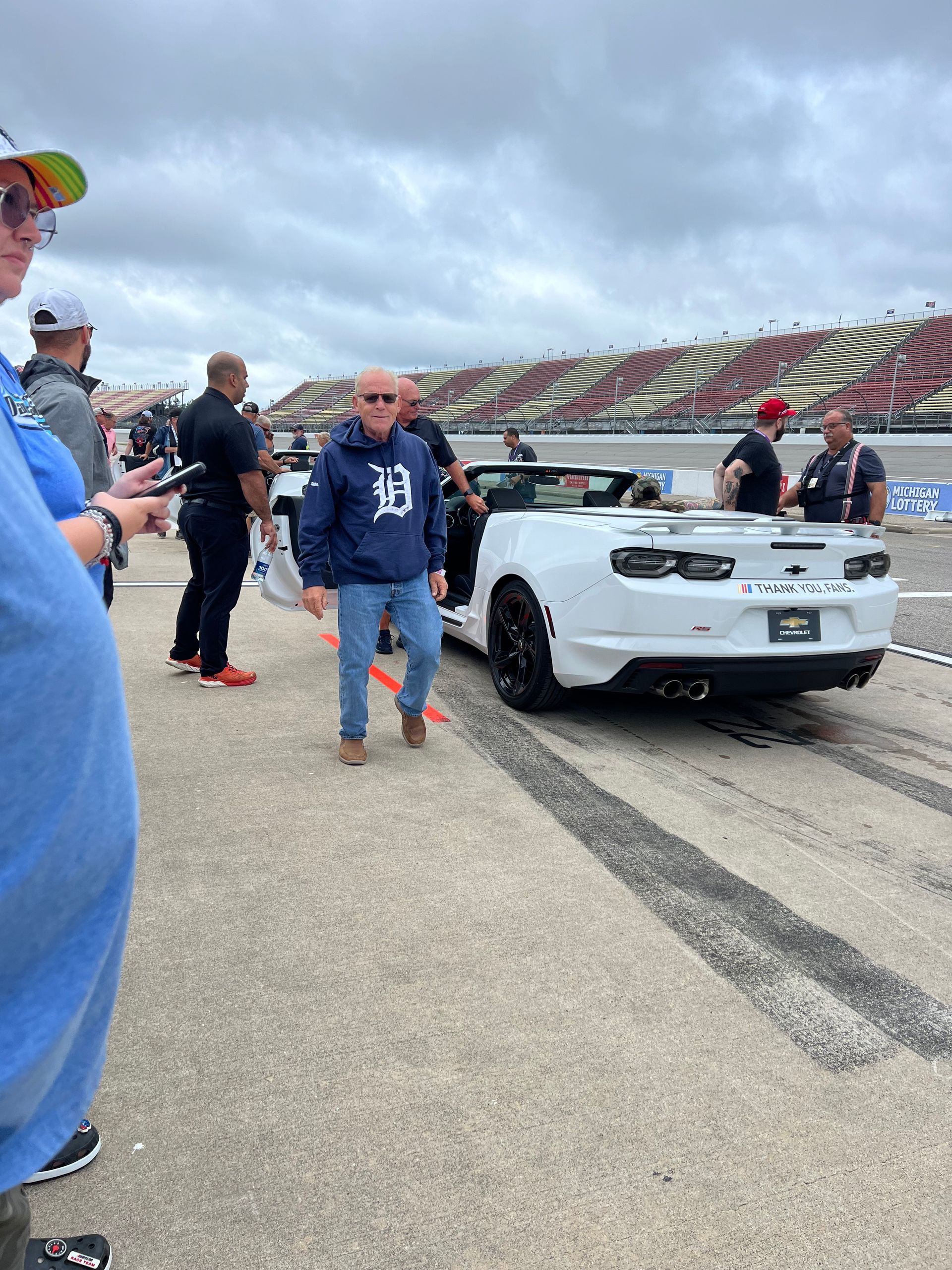 pace car lap