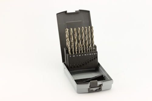 Spiraalboren set HSS-G 19 stuks. 1,0-10,0mm