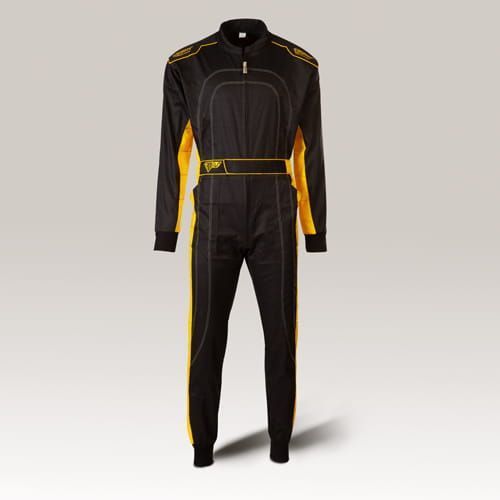 Speed kartoverall Denver HS-2 zwart/geel