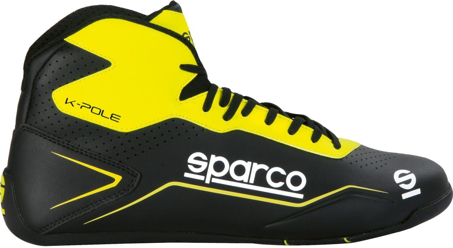 Sparco kartschoenen K-Pole zwart/geel