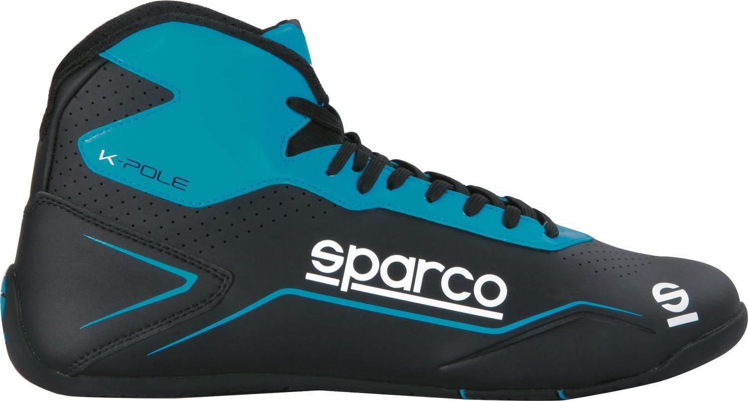 Sparco kartschoenen K-Pole zwart/blauw