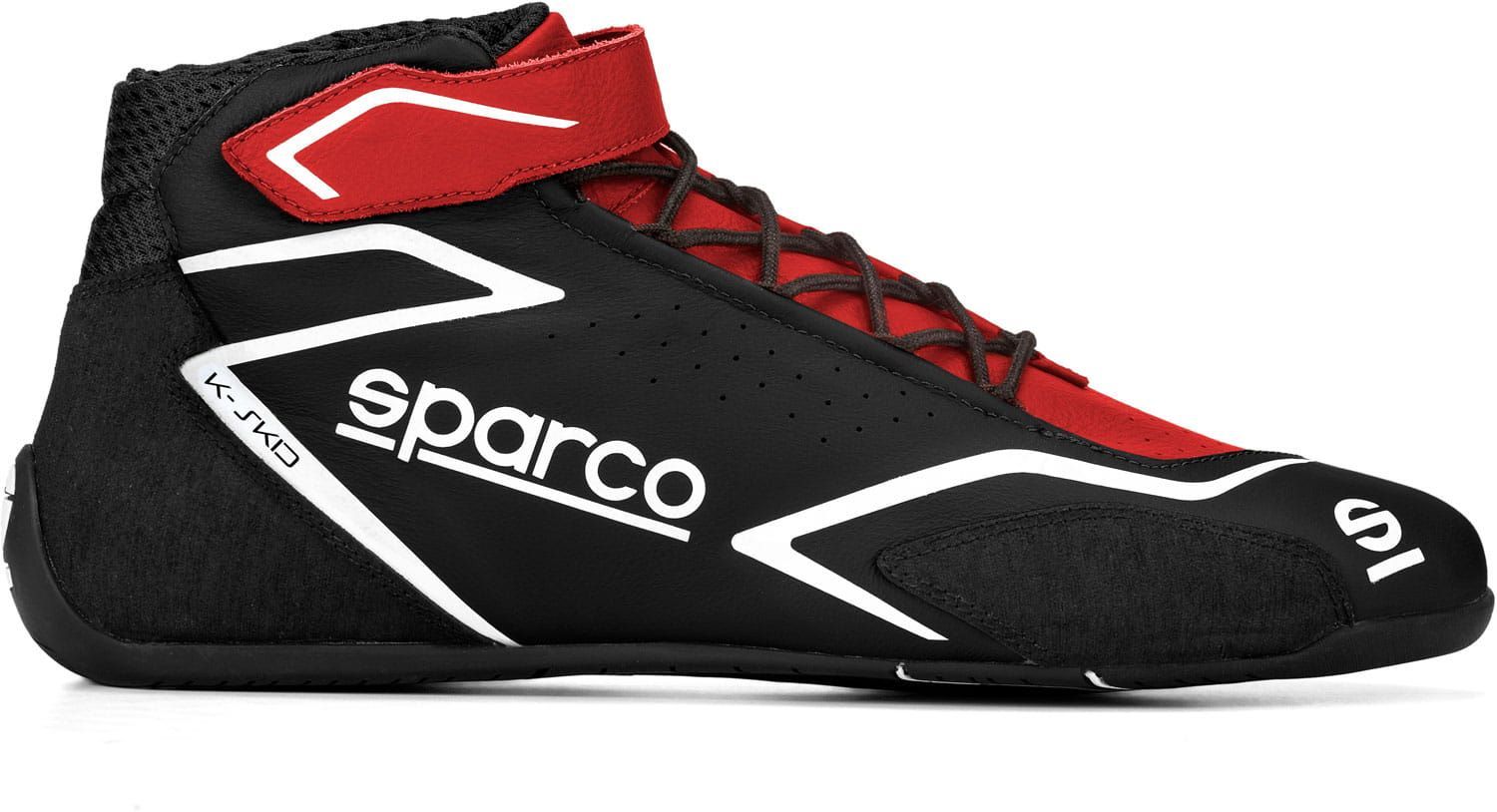 Sparco kartschoenen K-Skid zwart/rood