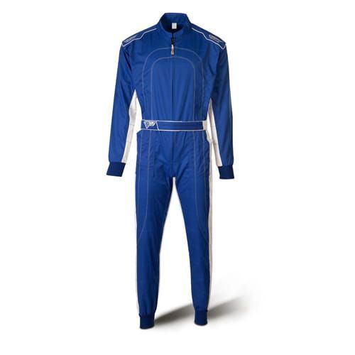 Speed kartoverall Denver HS-2 blauw/wit