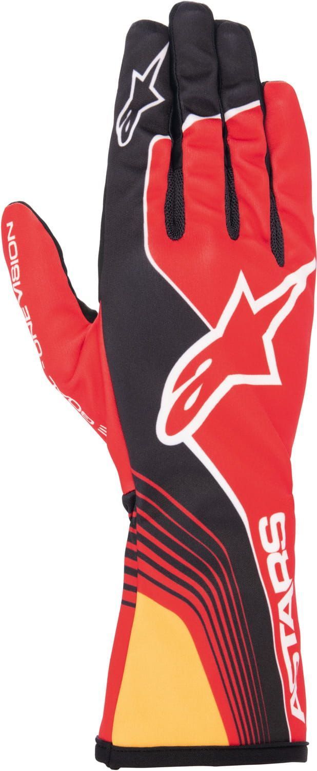 Alpinestars karthandschoen Race v2 Future rood/zwart/oranje
