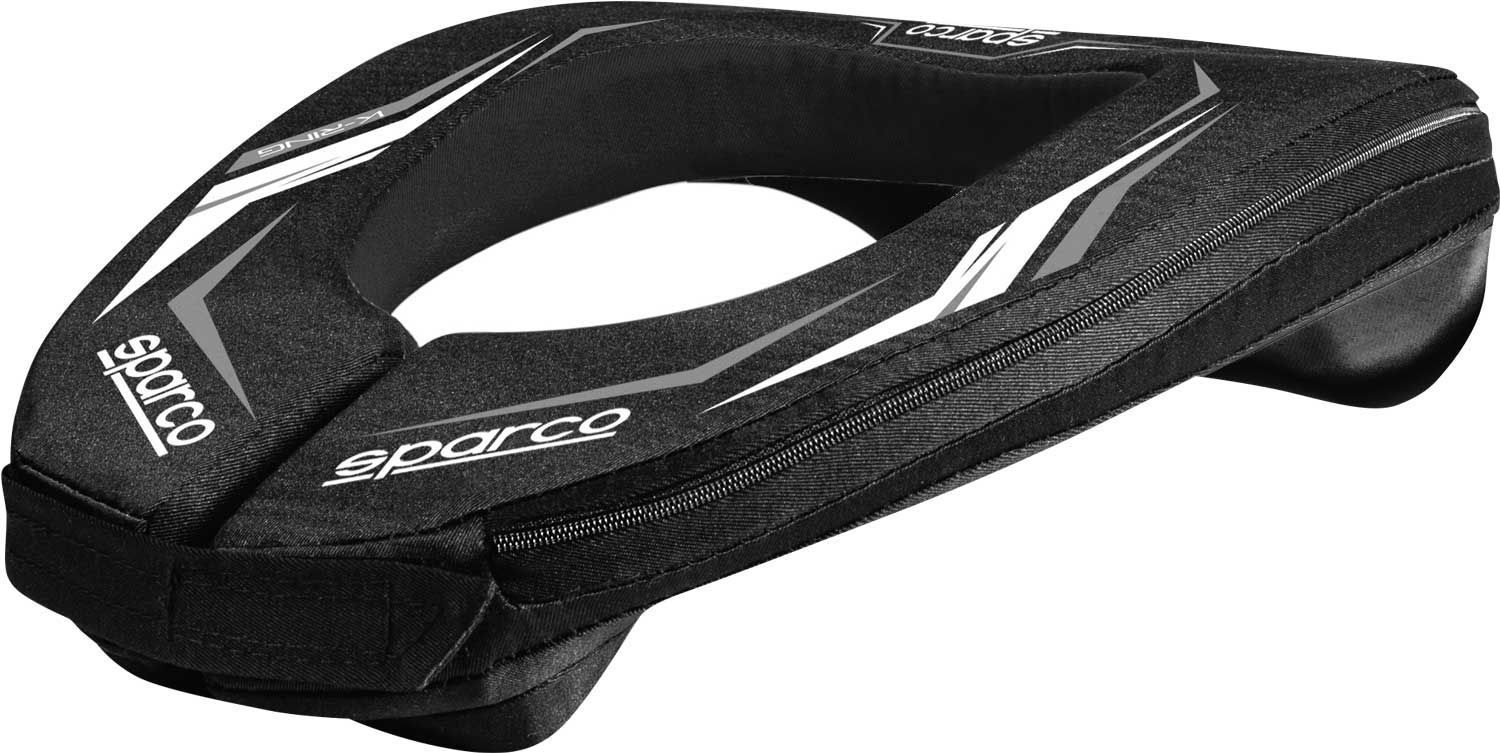 Sparco nekbeschermer K-Ring zwart/grijs