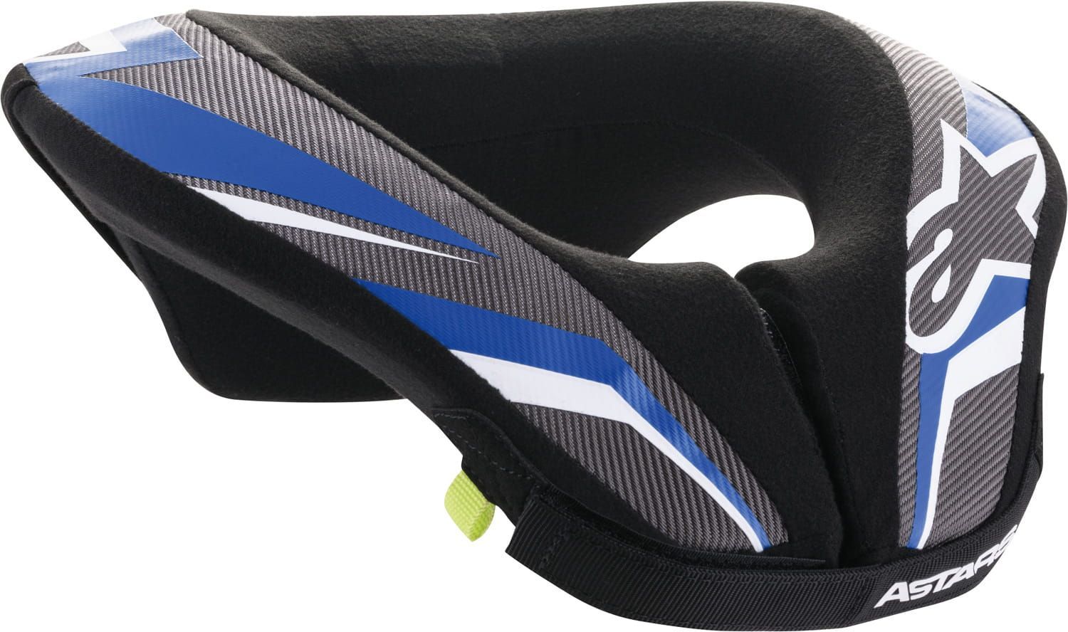 Alpinestars nekbeschermer Sequence zwart/grijs/blauw