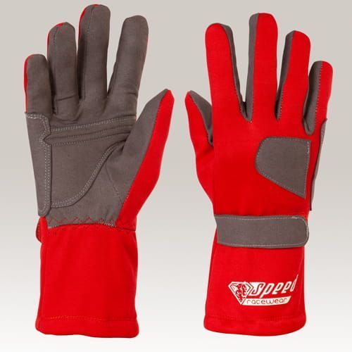 Speed karthandschoenen Sydney G-1 rood