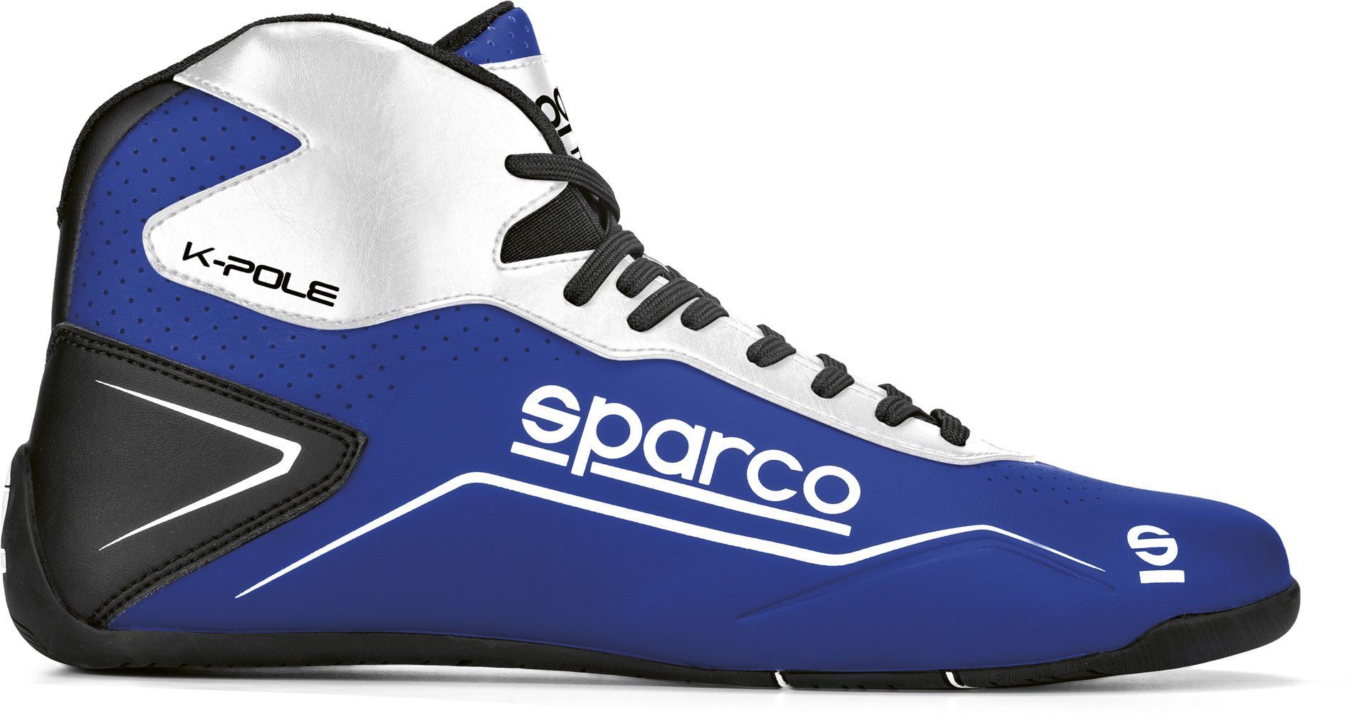 Sparco kartschoenen K-Pole blauw/wit