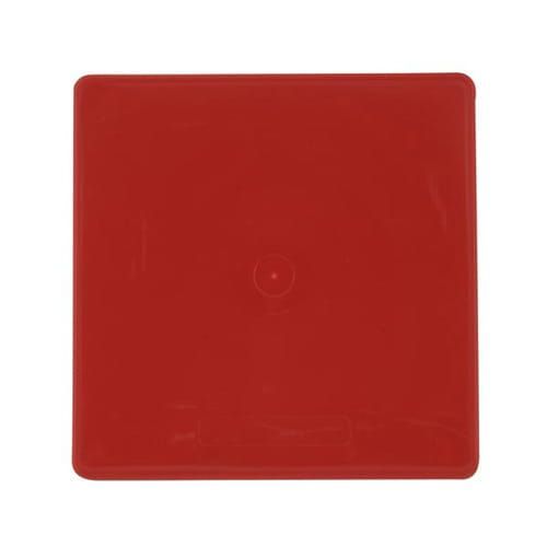 Plasticbord rood
