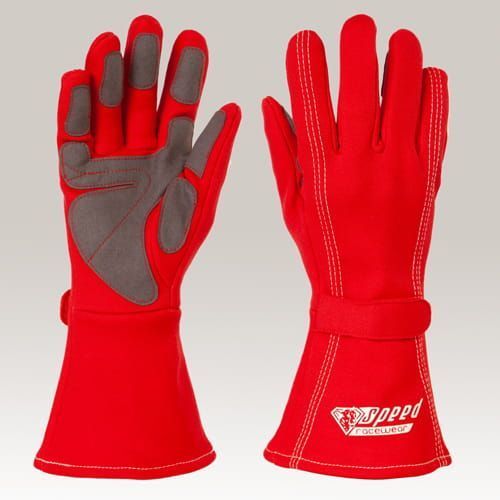 Speed karthandschoenen Auckland G-1 rood