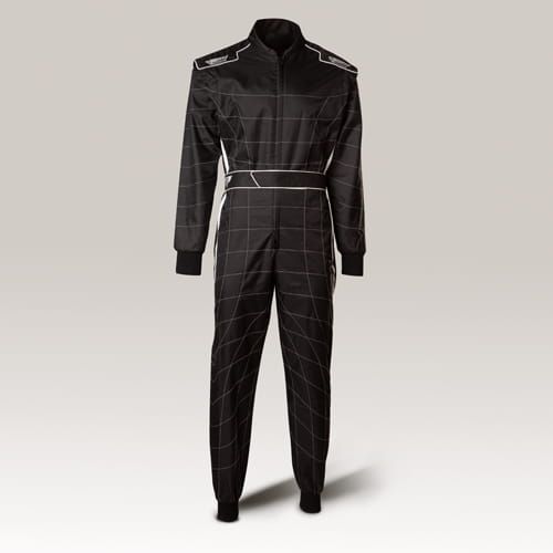 Speed kartoverall Cordura Atlanta CS-1 zwart/wit