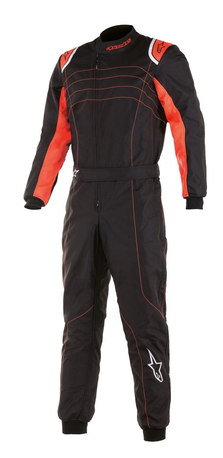 Alpinestars kartoverall KMX9 v3 zwart/rood