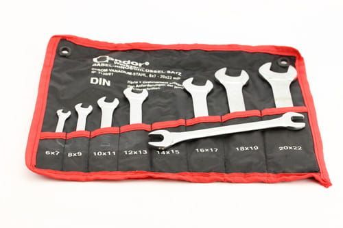 Spanner-set 8 stuks. 6-22mm 1