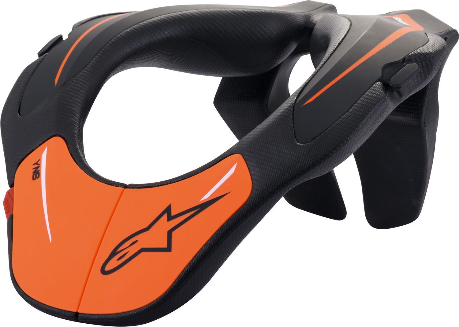 Alpinestars nekbeschermer kinderen zwart/oranje