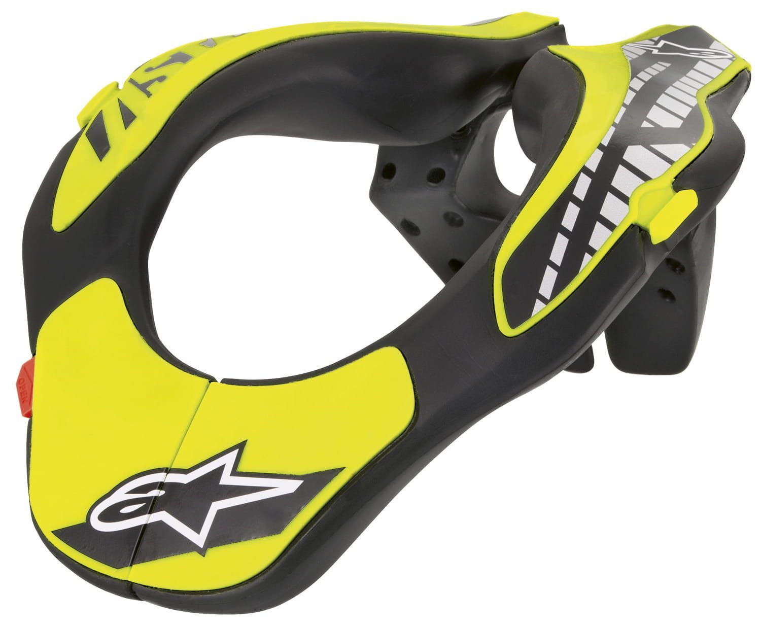 Alpinestars nekbeschermer kinderen zwart/geel