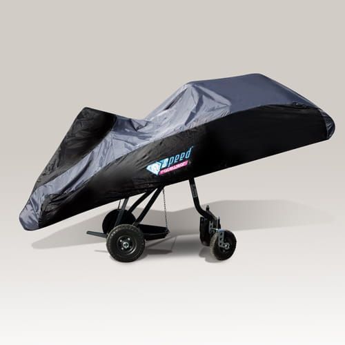 Speed karthoes grijs/zwart