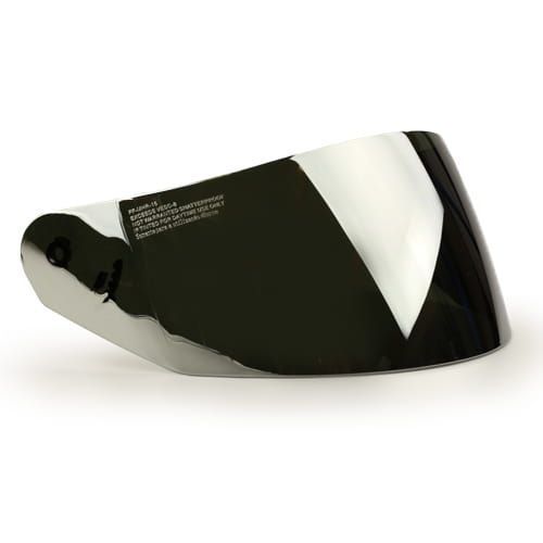LS2 vizier Rookie zilver spiegel