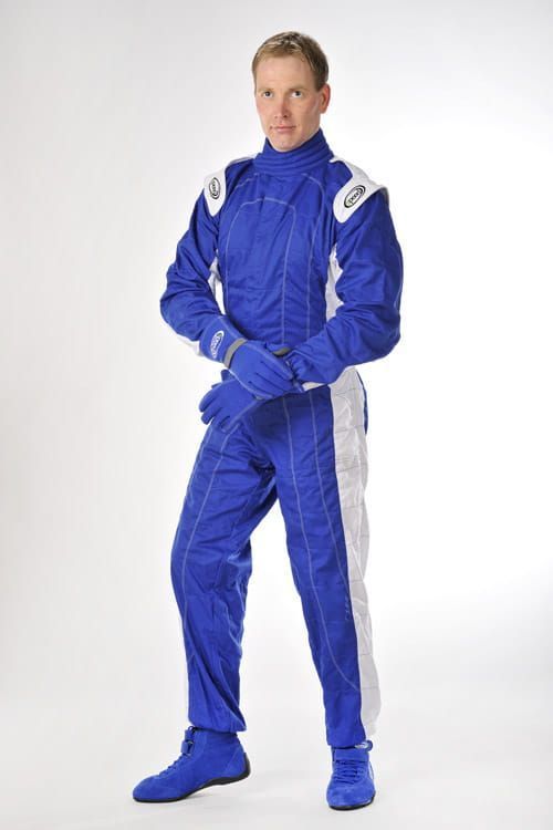 Speed Hobbyoverall Neptun blauw/wit XL