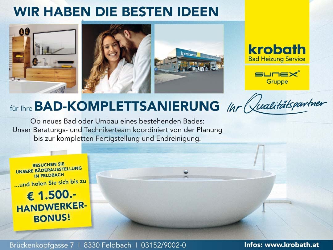Bad-Komplettsanierung