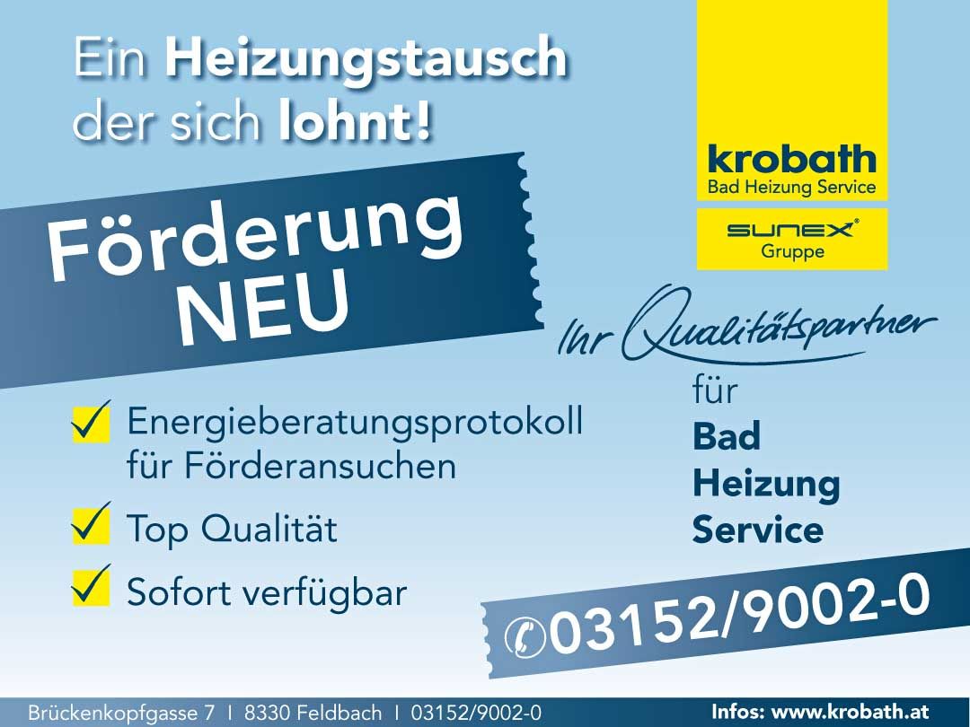Heizungstausch mit neuer Förderung – Biomasse, Wärmepumpe und Fernwärme inklusive Energieberatungspr