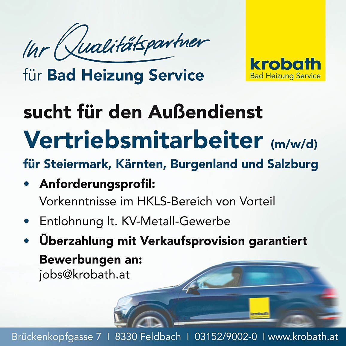 Stellenausschreibung