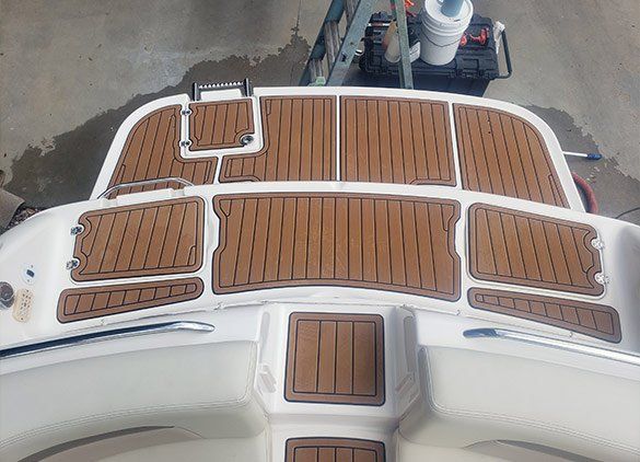 After Adding Wood Details — Jacksonville, FL — Excel Professional Detailing & Fiberglass