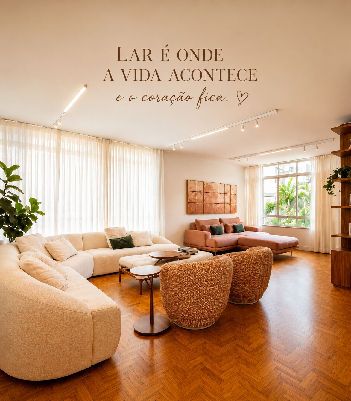 Cortinas de Voil Gaze de Linho