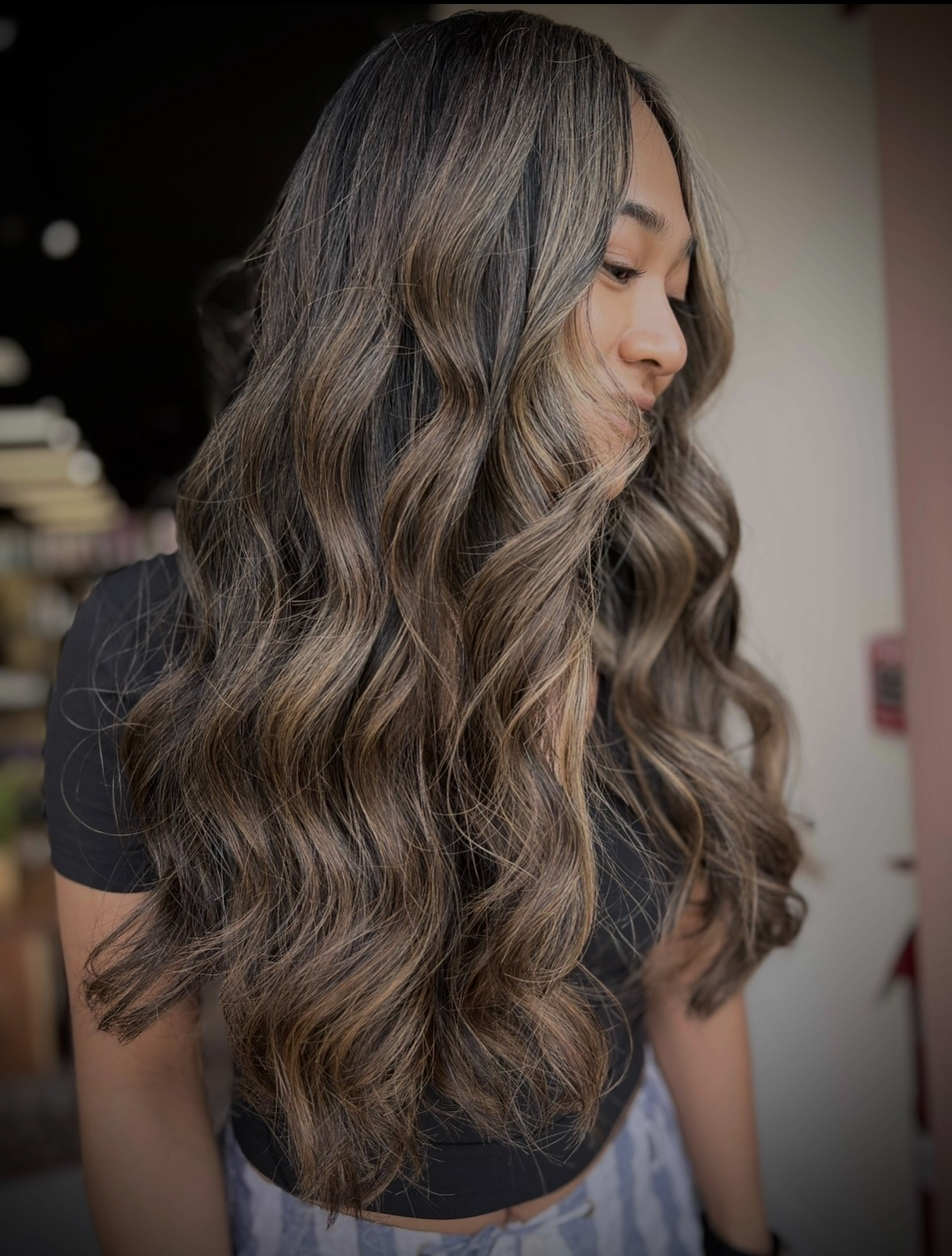 customized lived in balayage, lombard hair salon