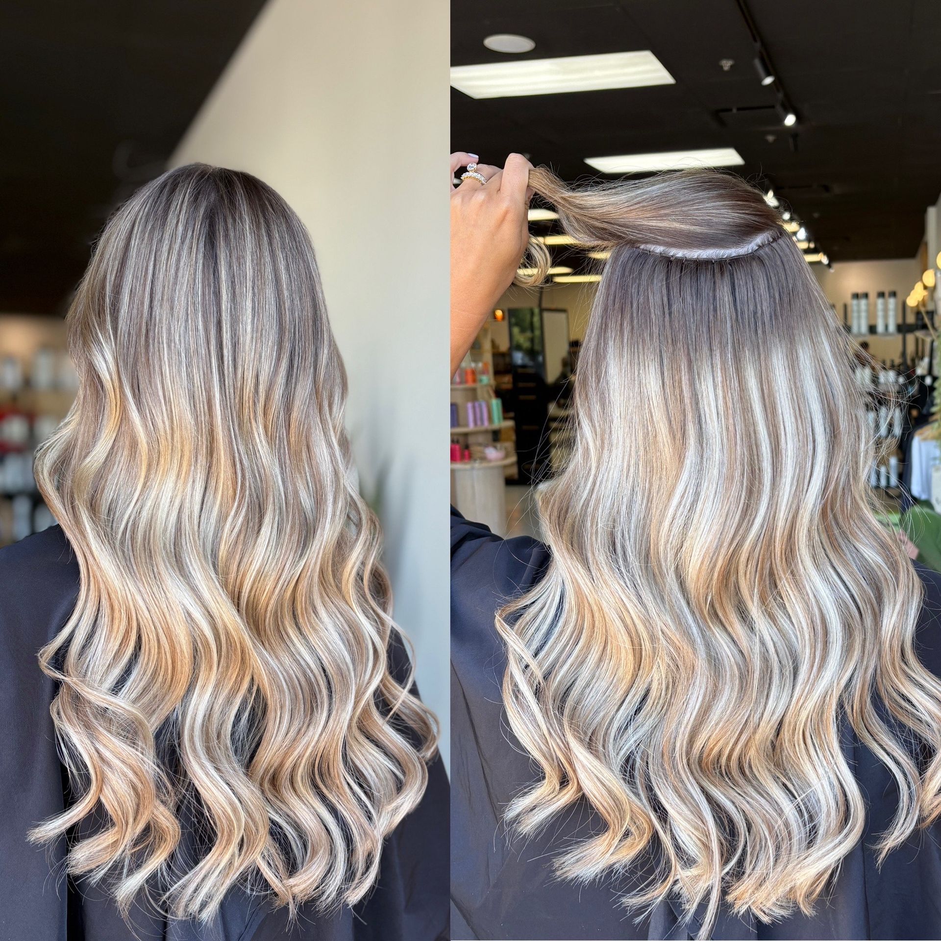 hand tied weft extensions