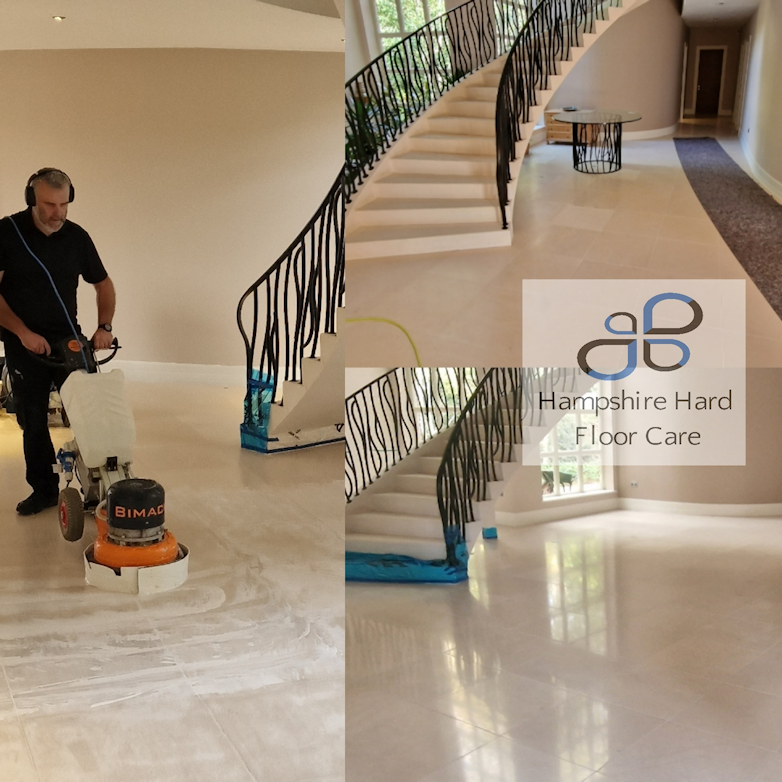 Limestone floor honing Southampton – professional restoration