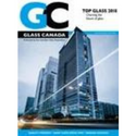 GC Glass Canada magazine cover with a glass skyscraper and blue sky