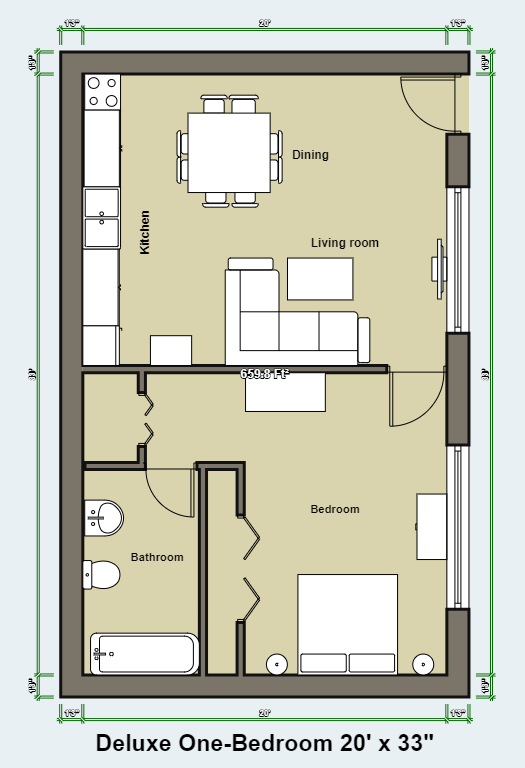Deluxe — Wooster, OH — College Hills Retirement Village
