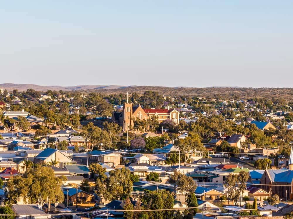 An Aerial View of A City with A Lot of Houses — Complete Clean Home Cleaning in Albion Park, NSW
