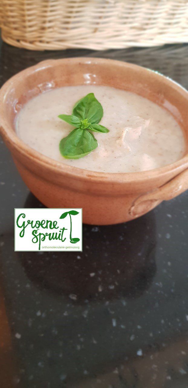 champignon soep paleo oerdieet zuivelvrij