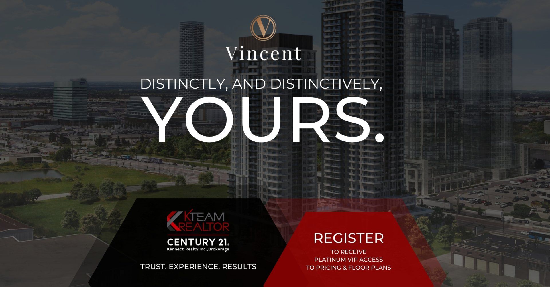 A poster for vincent distinctly and distinctively yours.