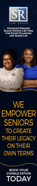 A poster that says we empower seniors to create their legacy on their own terms